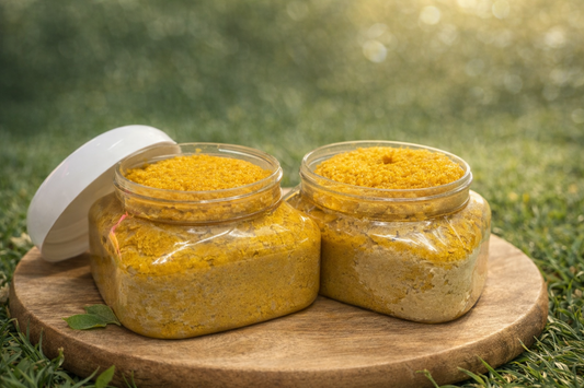 TURMERIC LEMON HONEY SUGAR SCRUB